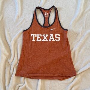 Nike Women's Burnt Orange Texas Tank Top